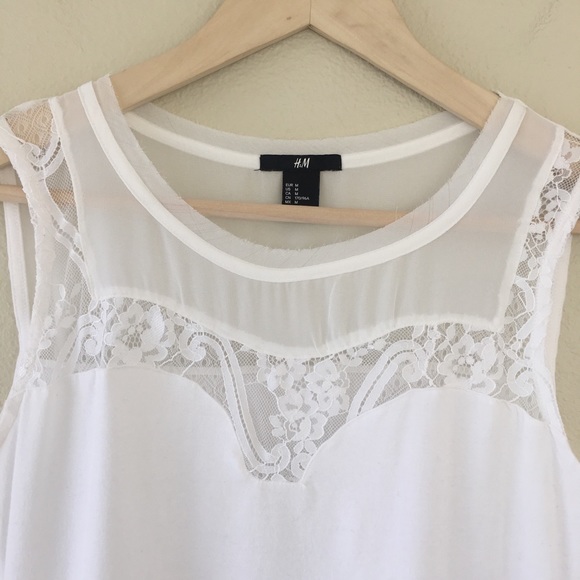 H&M Sheer Accent Tank - Picture 3 of 5